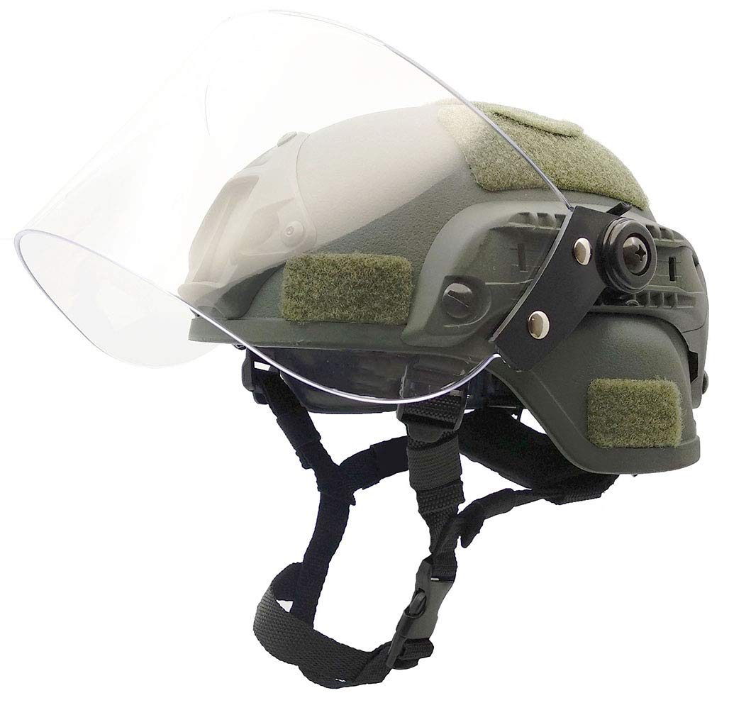 Amazon.co.jp: エアソフト タクティカル MICH2000 ヘルメット バイザー